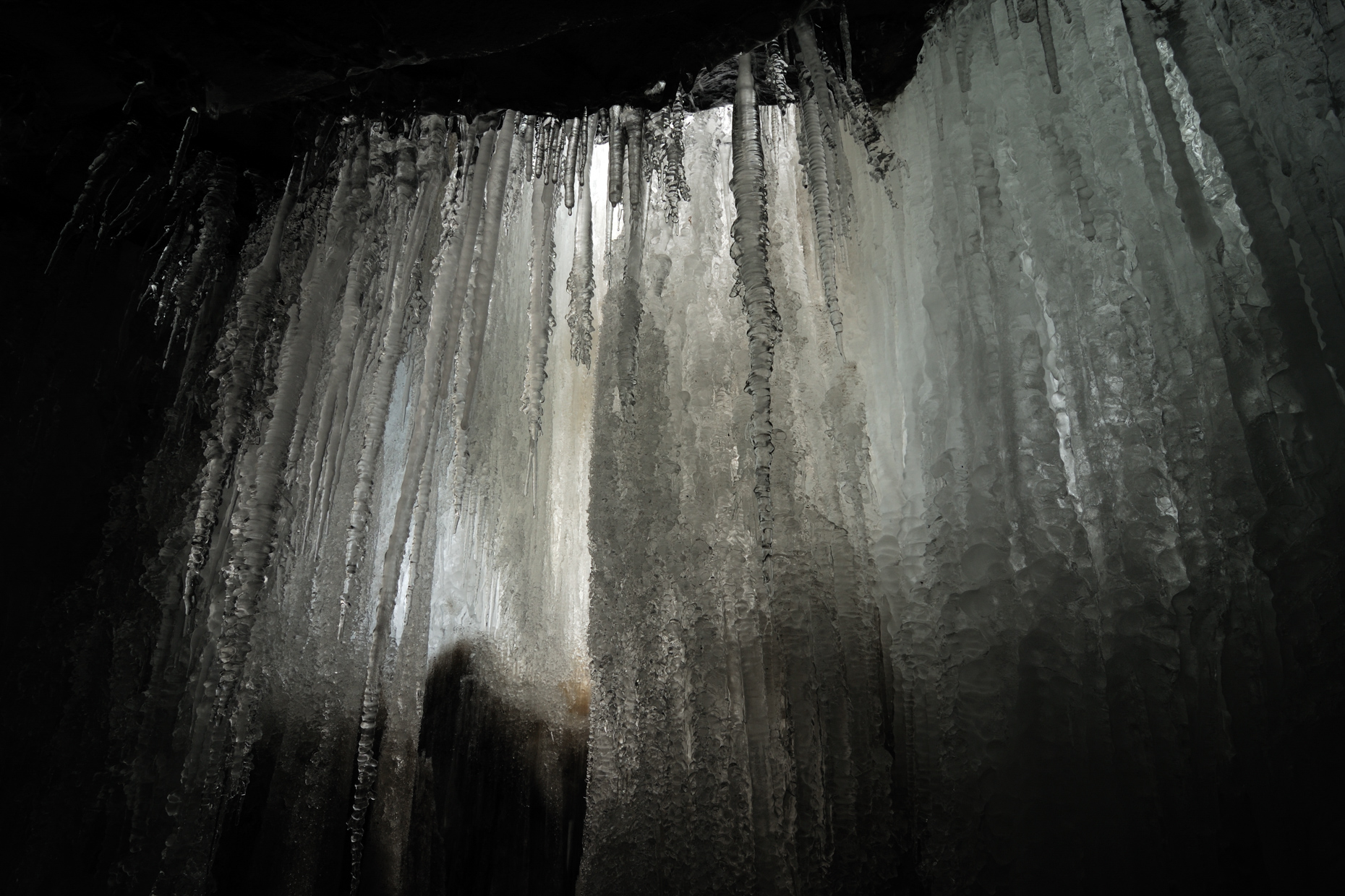 Ice Cave in Western, PA