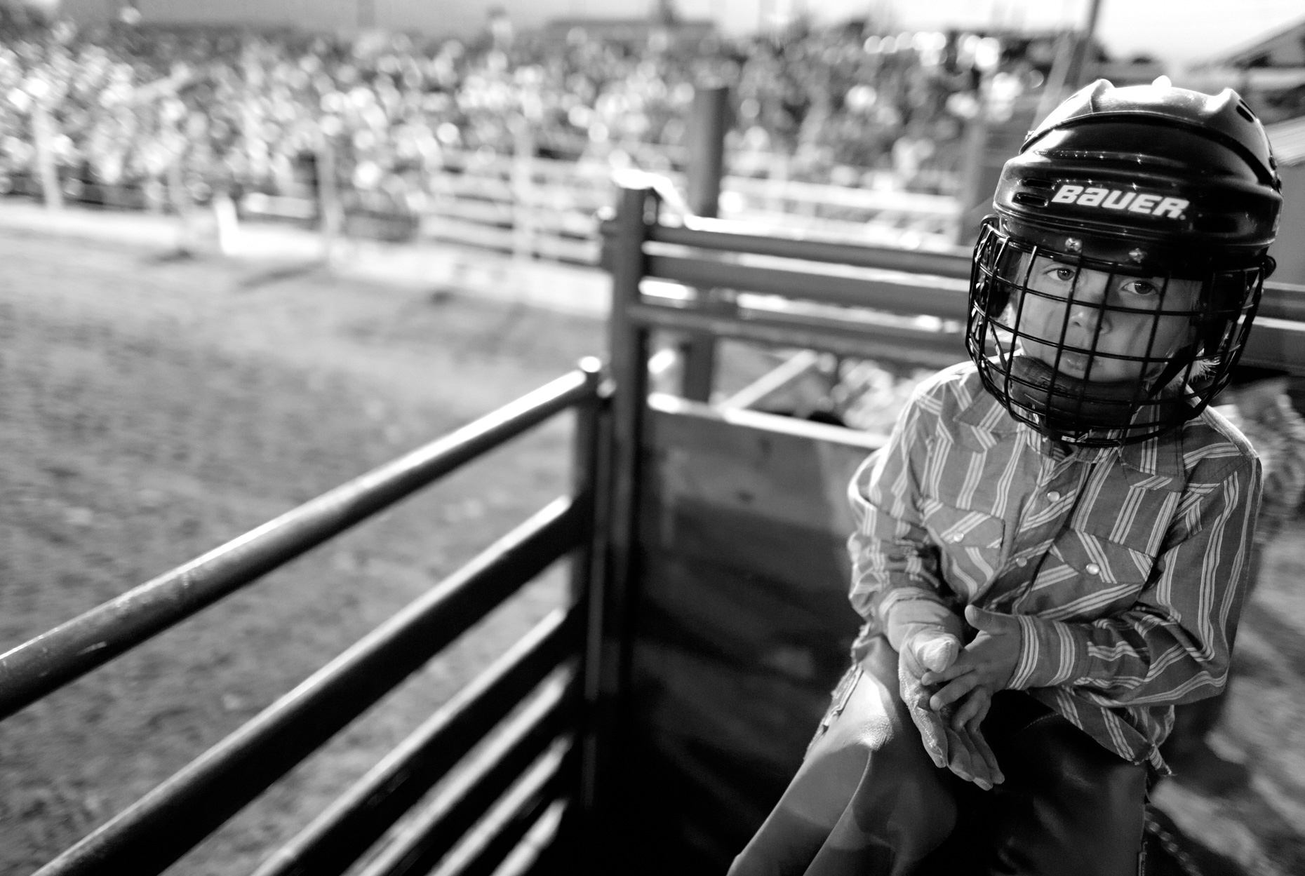 Four-Year-Old Bull Rider