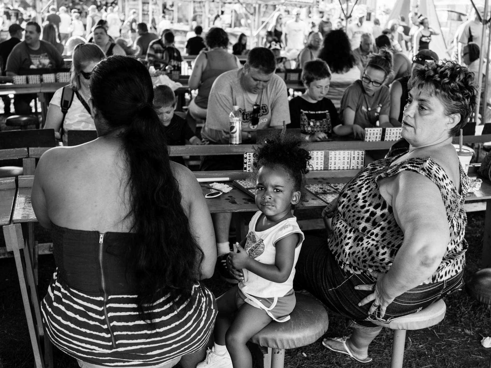 Bingo Tent at Big Butler Fair