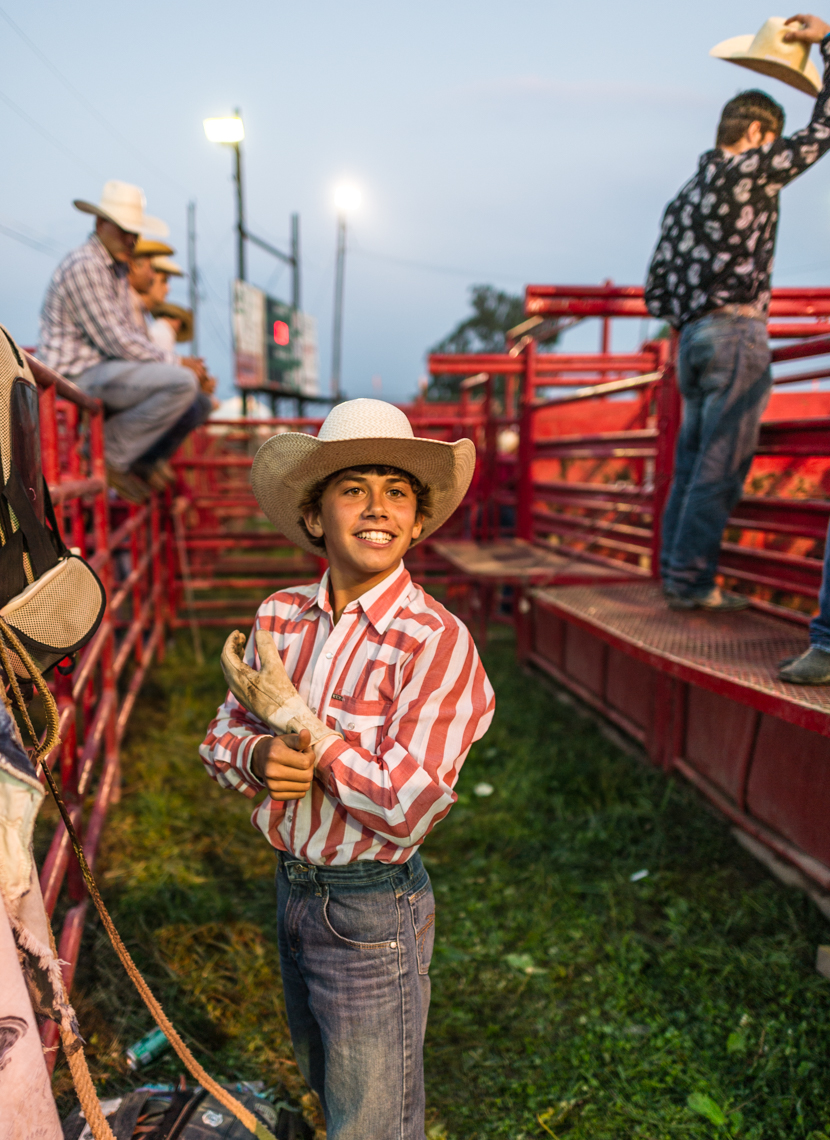 Boy in the Rodeo Pit