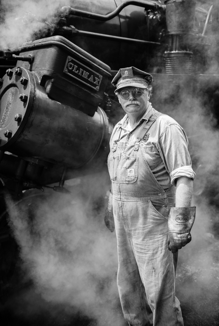 Earl the Railroad Conductor (Durbin, WV)